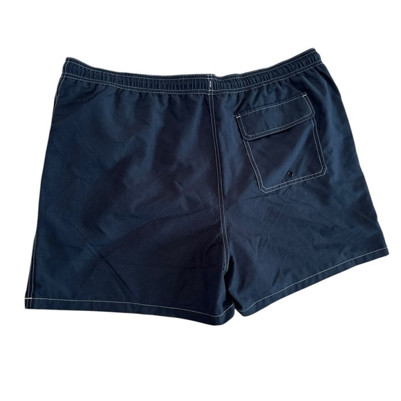 28 Palms Men Swim Shorts Dark Blue Size XXL - Picture 12 of 17